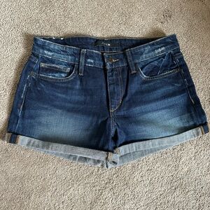 Joe's Jeans Dark Blue Denim Shorts 26
